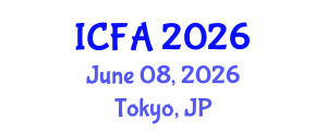 International Conference on Fisheries and Aquaculture (ICFA) June 08, 2026 - Tokyo, Japan International Conference on Fisheries and Aquaculture (ICFA) June 08, 2026 - Tokyo, Japan