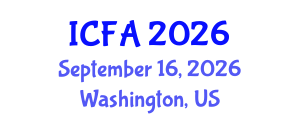 International Conference on Fisheries and Aquaculture (ICFA) September 16, 2026 - Washington, United States International Conference on Fisheries and Aquaculture (ICFA) September 16, 2026 - Washington, United States