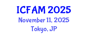 International Conference on Fisheries and Aquaculture Management (ICFAM) November 11, 2025 - Tokyo, Japan