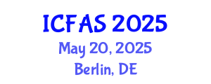 International Conference on Fisheries and Aquaculture Sciences (ICFAS) May 20, 2025 - Berlin, Germany