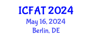 International Conference on Fisheries and Aquaculture Technology (ICFAT) May 16, 2024 - Berlin, Germany
