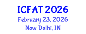 International Conference on Fisheries and Aquaculture Technology (ICFAT) February 23, 2026 - New Delhi, India International Conference on Fisheries and Aquaculture Technology (ICFAT) February 23, 2026 - New Delhi, India