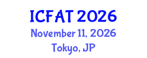 International Conference on Fisheries and Aquaculture Technology (ICFAT) November 11, 2026 - Tokyo, Japan