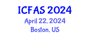 International Conference on Fisheries and Aquatic Sciences (ICFAS) April 22, 2024 - Boston, United States