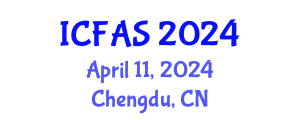 International Conference on Fisheries and Aquatic Sciences (ICFAS) April 11, 2024 - Chengdu, China