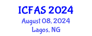 International Conference on Fisheries and Aquatic Sciences (ICFAS) August 08, 2024 - Lagos, Nigeria