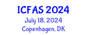 International Conference on Fisheries and Aquatic Sciences (ICFAS) July 18, 2024 - Copenhagen, Denmark