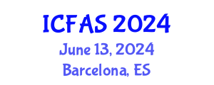International Conference on Fisheries and Aquatic Sciences (ICFAS) June 13, 2024 - Barcelona, Spain