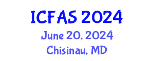 International Conference on Fisheries and Aquatic Sciences (ICFAS) June 20, 2024 - Chisinau, Republic of Moldova