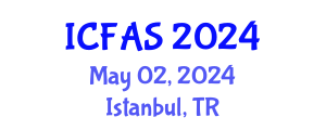 International Conference on Fisheries and Aquatic Sciences (ICFAS) May 02, 2024 - Istanbul, Turkey