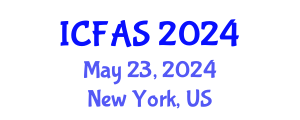 International Conference on Fisheries and Aquatic Sciences (ICFAS) May 23, 2024 - New York, United States