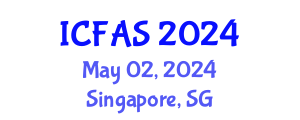 International Conference on Fisheries and Aquatic Sciences (ICFAS) May 02, 2024 - Singapore, Singapore