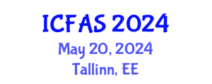 International Conference on Fisheries and Aquatic Sciences (ICFAS) May 20, 2024 - Tallinn, Estonia