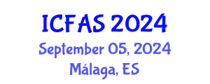 International Conference on Fisheries and Aquatic Sciences (ICFAS) September 05, 2024 - Málaga, Spain