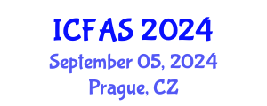 International Conference on Fisheries and Aquatic Sciences (ICFAS) September 05, 2024 - Prague, Czechia