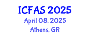 International Conference on Fisheries and Aquatic Sciences (ICFAS) April 08, 2025 - Athens, Greece