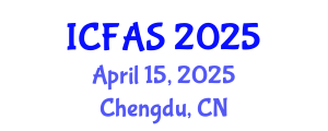 International Conference on Fisheries and Aquatic Sciences (ICFAS) April 15, 2025 - Chengdu, China