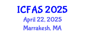 International Conference on Fisheries and Aquatic Sciences (ICFAS) April 22, 2025 - Marrakesh, Morocco