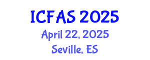 International Conference on Fisheries and Aquatic Sciences (ICFAS) April 22, 2025 - Seville, Spain