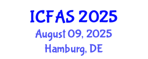 International Conference on Fisheries and Aquatic Sciences (ICFAS) August 09, 2025 - Hamburg, Germany