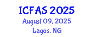 International Conference on Fisheries and Aquatic Sciences (ICFAS) August 09, 2025 - Lagos, Nigeria