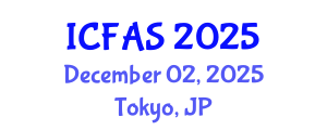 International Conference on Fisheries and Aquatic Sciences (ICFAS) December 02, 2025 - Tokyo, Japan