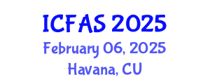 International Conference on Fisheries and Aquatic Sciences (ICFAS) February 06, 2025 - Havana, Cuba