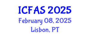 International Conference on Fisheries and Aquatic Sciences (ICFAS) February 08, 2025 - Lisbon, Portugal