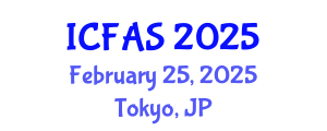 International Conference on Fisheries and Aquatic Sciences (ICFAS) February 25, 2025 - Tokyo, Japan