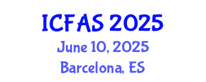 International Conference on Fisheries and Aquatic Sciences (ICFAS) June 10, 2025 - Barcelona, Spain