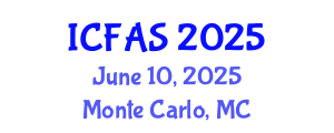 International Conference on Fisheries and Aquatic Sciences (ICFAS) June 10, 2025 - Monte Carlo, Monaco