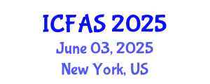 International Conference on Fisheries and Aquatic Sciences (ICFAS) June 03, 2025 - New York, United States