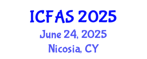 International Conference on Fisheries and Aquatic Sciences (ICFAS) June 24, 2025 - Nicosia, Cyprus