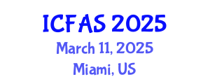 International Conference on Fisheries and Aquatic Sciences (ICFAS) March 11, 2025 - Miami, United States
