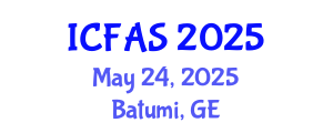 International Conference on Fisheries and Aquatic Sciences (ICFAS) May 24, 2025 - Batumi, Georgia