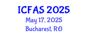 International Conference on Fisheries and Aquatic Sciences (ICFAS) May 17, 2025 - Bucharest, Romania