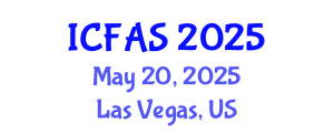 International Conference on Fisheries and Aquatic Sciences (ICFAS) May 20, 2025 - Las Vegas, United States