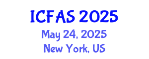 International Conference on Fisheries and Aquatic Sciences (ICFAS) May 24, 2025 - New York, United States