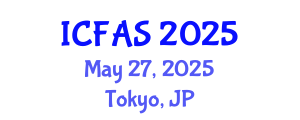 International Conference on Fisheries and Aquatic Sciences (ICFAS) May 27, 2025 - Tokyo, Japan