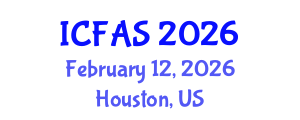 International Conference on Fisheries and Aquatic Sciences (ICFAS) February 12, 2026 - Houston, United States International Conference on Fisheries and Aquatic Sciences (ICFAS) February 12, 2026 - Houston, United States