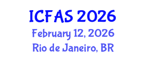 International Conference on Fisheries and Aquatic Sciences (ICFAS) February 12, 2026 - Rio de Janeiro, Brazil International Conference on Fisheries and Aquatic Sciences (ICFAS) February 12, 2026 - Rio de Janeiro, Brazil