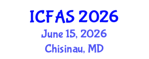 International Conference on Fisheries and Aquatic Sciences (ICFAS) June 15, 2026 - Chisinau, Republic of Moldova International Conference on Fisheries and Aquatic Sciences (ICFAS) June 15, 2026 - Chisinau, Republic of Moldova