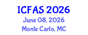 International Conference on Fisheries and Aquatic Sciences (ICFAS) June 08, 2026 - Monte Carlo, Monaco International Conference on Fisheries and Aquatic Sciences (ICFAS) June 08, 2026 - Monte Carlo, Monaco