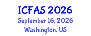 International Conference on Fisheries and Aquatic Sciences (ICFAS) September 16, 2026 - Washington, United States International Conference on Fisheries and Aquatic Sciences (ICFAS) September 16, 2026 - Washington, United States