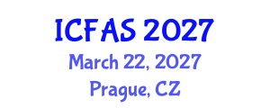 International Conference on Fisheries and Aquatic Sciences (ICFAS) March 22, 2027 - Prague, Czechia International Conference on Fisheries and Aquatic Sciences (ICFAS) March 22, 2027 - Prague, Czechia