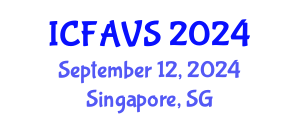 International Conference on Fisheries, Animal and Veterinary Sciences (ICFAVS) September 12, 2024 - Singapore, Singapore