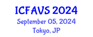 International Conference on Fisheries, Animal and Veterinary Sciences (ICFAVS) September 05, 2024 - Tokyo, Japan