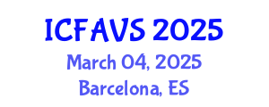 International Conference on Fisheries, Animal and Veterinary Sciences (ICFAVS) March 04, 2025 - Barcelona, Spain