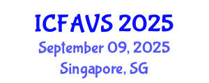 International Conference on Fisheries, Animal and Veterinary Sciences (ICFAVS) September 09, 2025 - Singapore, Singapore