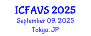 International Conference on Fisheries, Animal and Veterinary Sciences (ICFAVS) September 09, 2025 - Tokyo, Japan